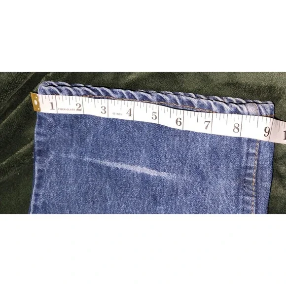 Vintage Levis 532 1984 Jeans Mens Flare 36X34 Orange Tab Blue Denim USA Made - Picture 6 of 16